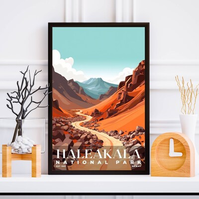 Haleakala National Park Poster, Travel Art, Office Poster, Home Decor | S3 - image5